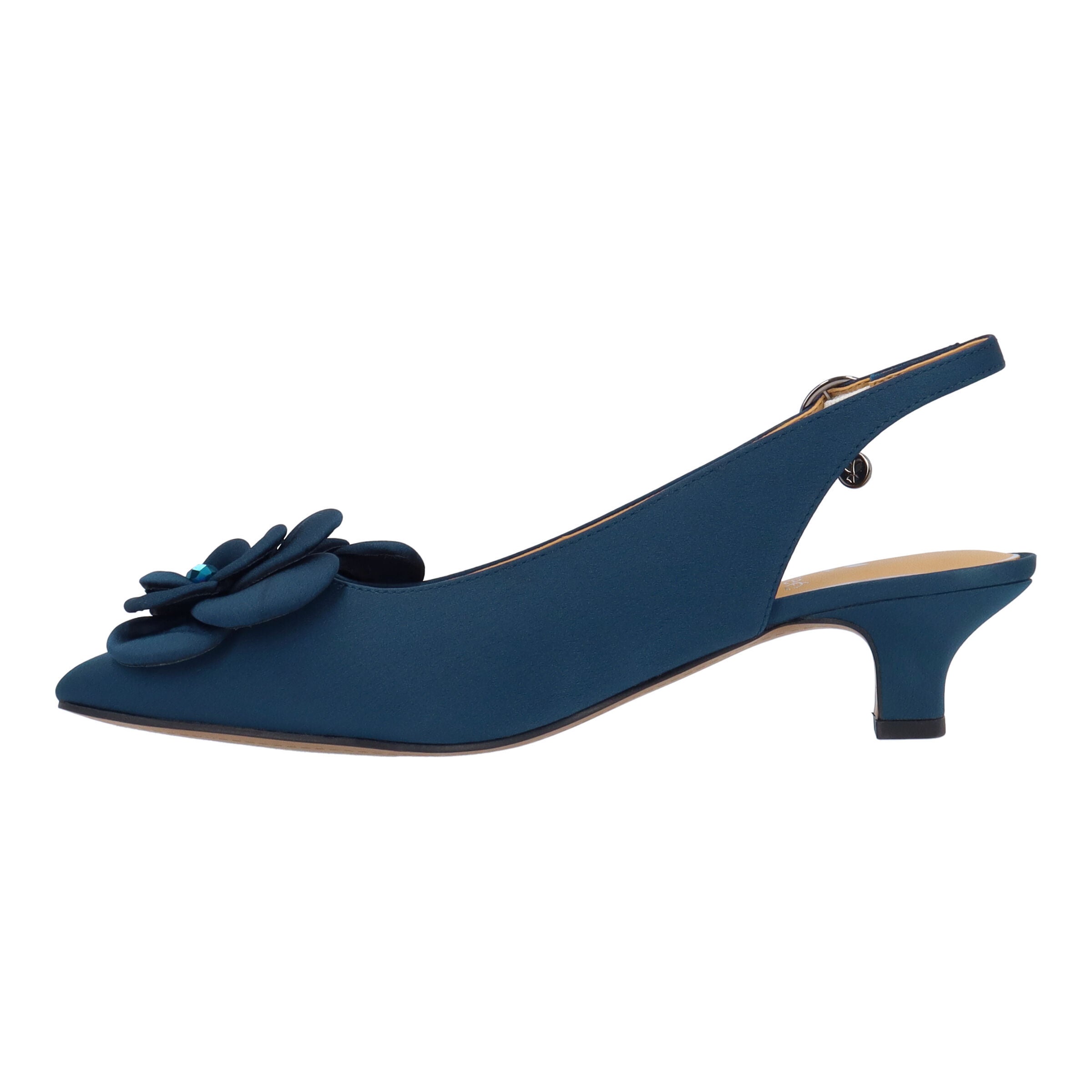 Jozey Slingback Pump, NAVY, alternate image number 4