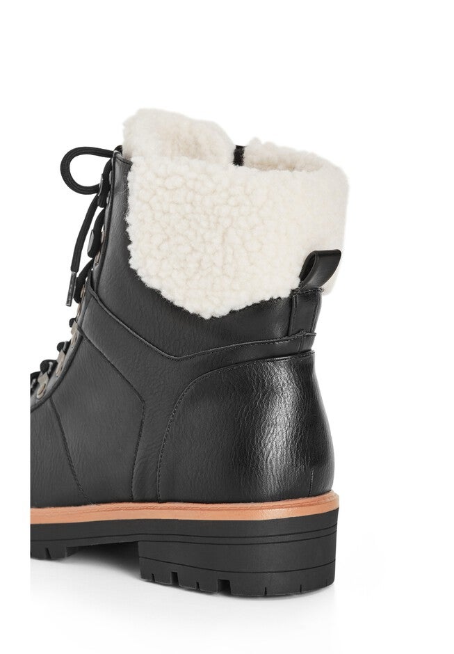 Gina Ankle Lace Up, BLACK, alternate image number null