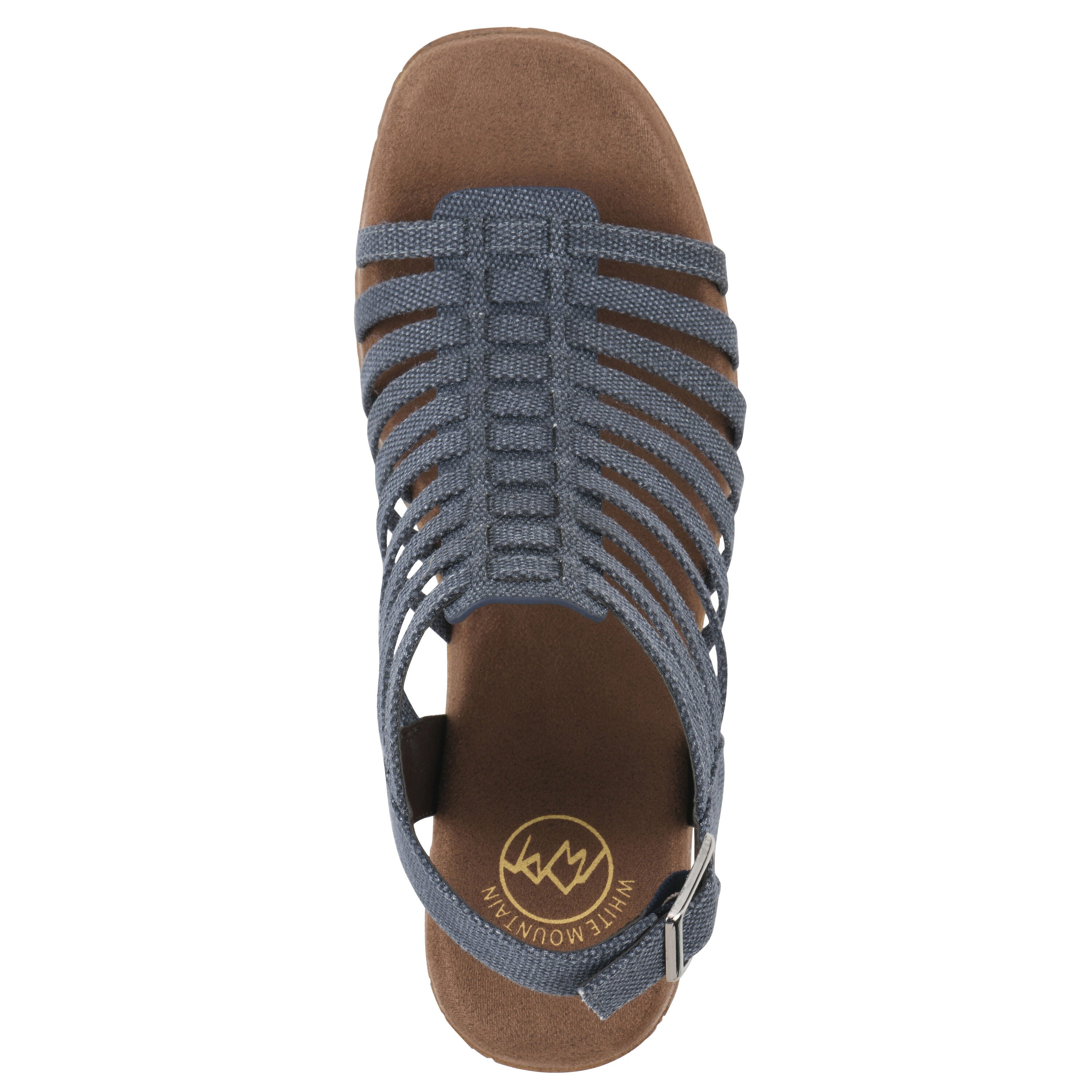 Barbea Platform Sandal, DENIM BLUE FABRIC, alternate image number 4