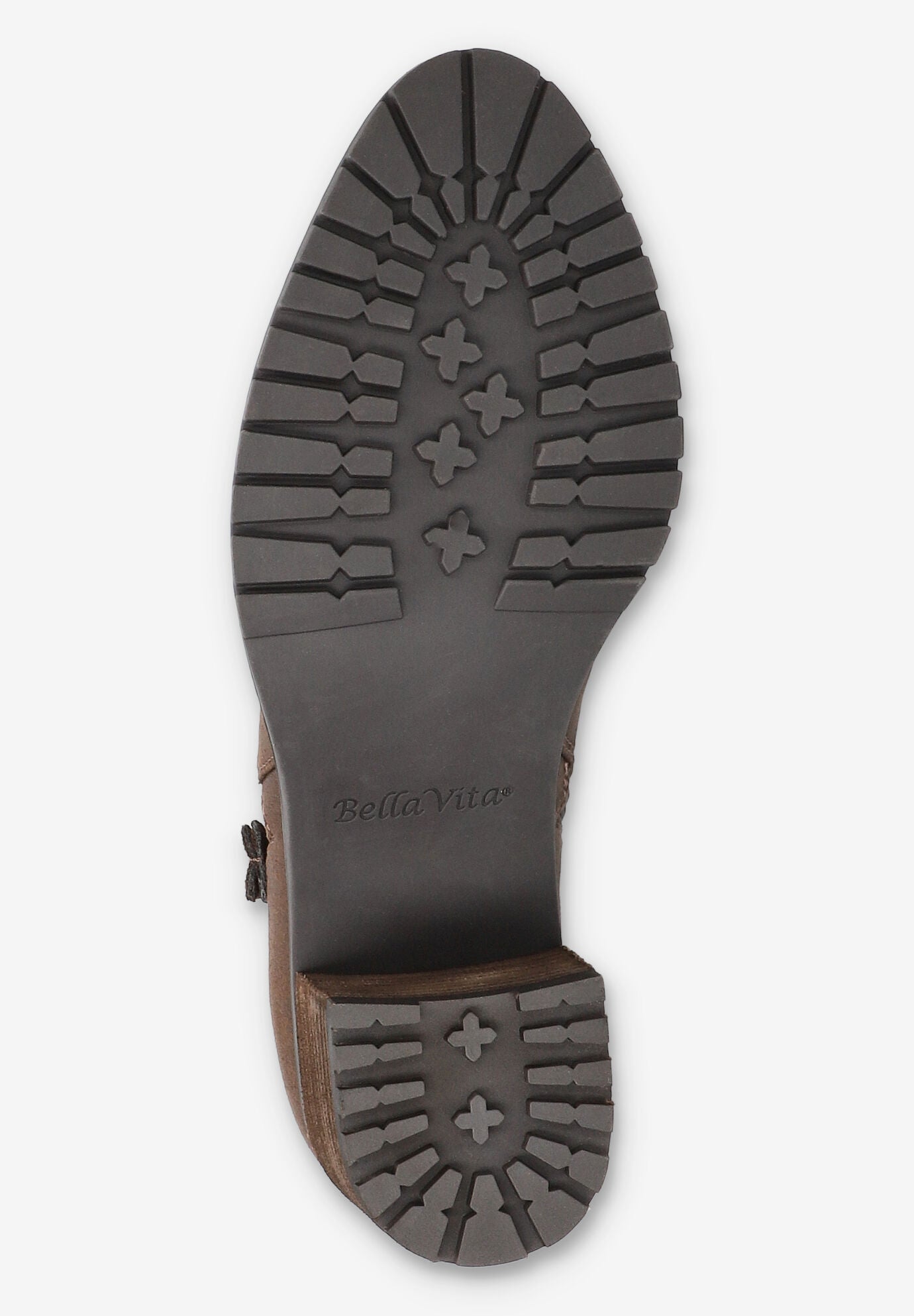 Janita Block Heel Ankle Boot, BROWN, alternate image number 5