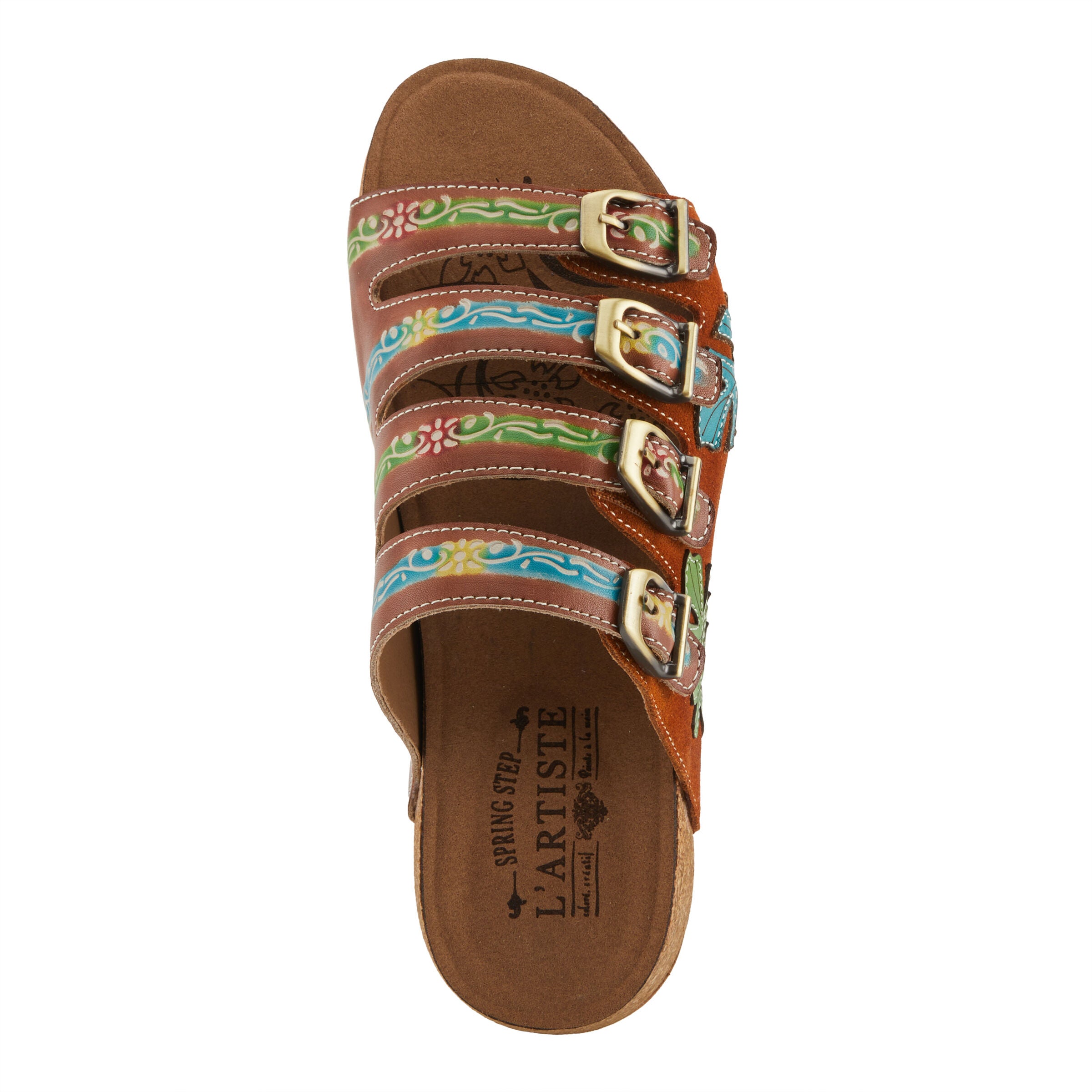 Toocool Sandal, BROWN MULTI, alternate image number 3