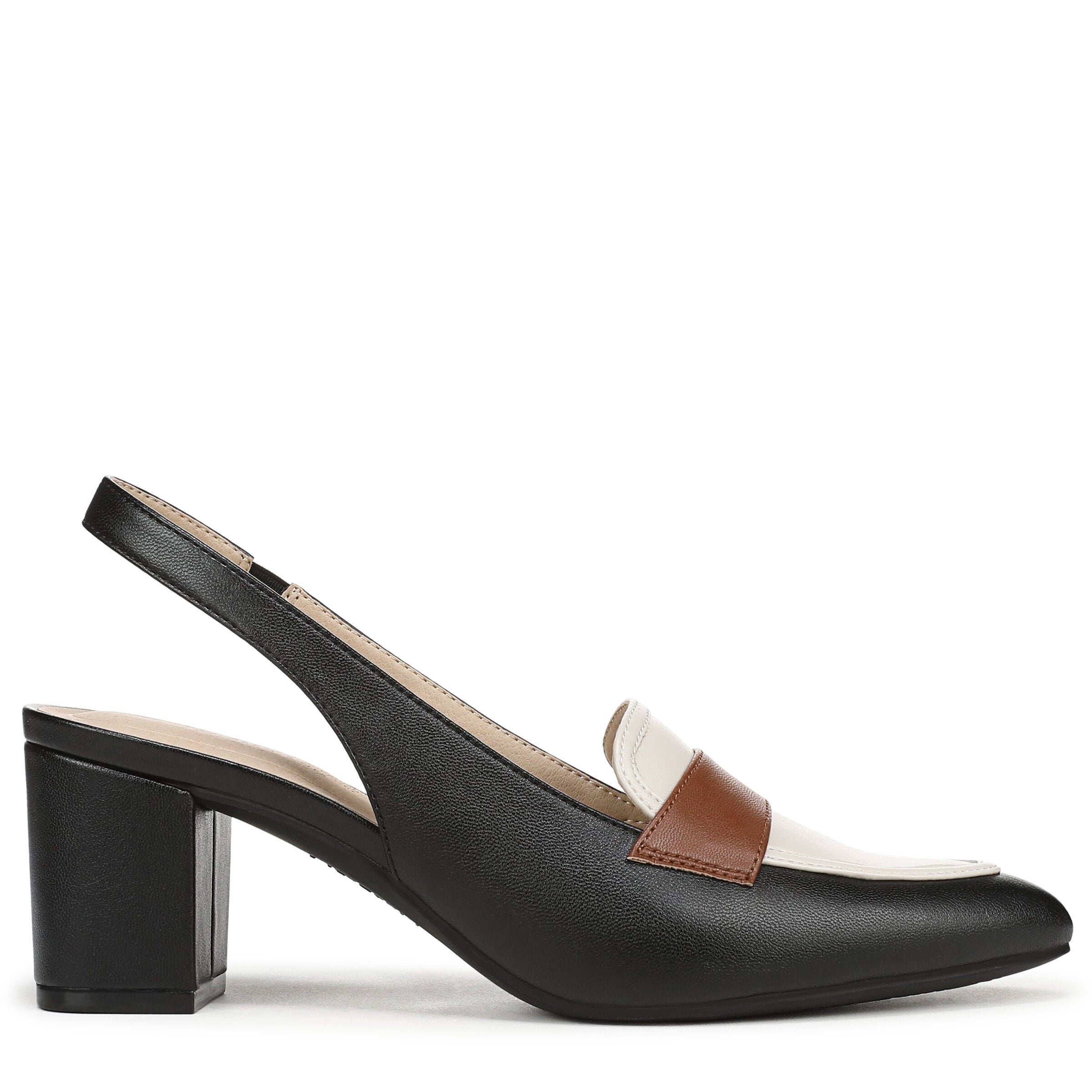 Angel Slingback Pump, BLACK BONE MULTI, alternate image number 3