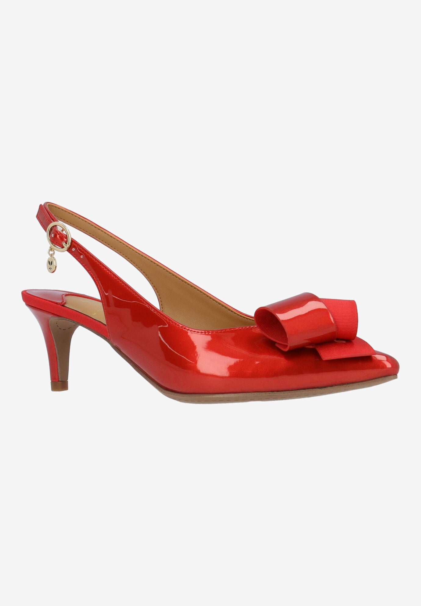 Delara Sling Back Pump, RED, hi-res image number 0
