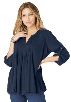 Hand Crinkled Tara Shirt
