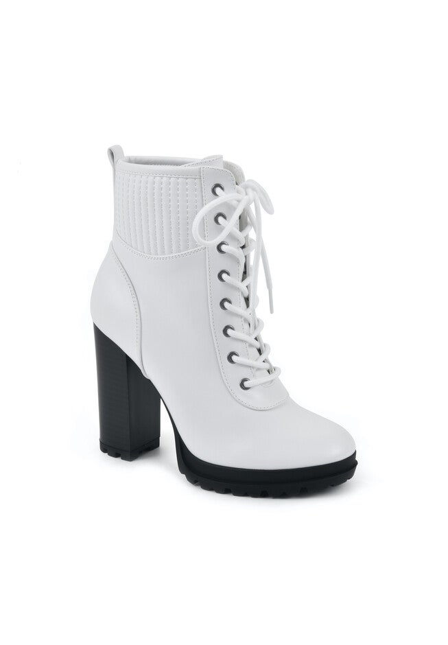 Hugo Bootie, WHITE SMOOTH, hi-res image number null