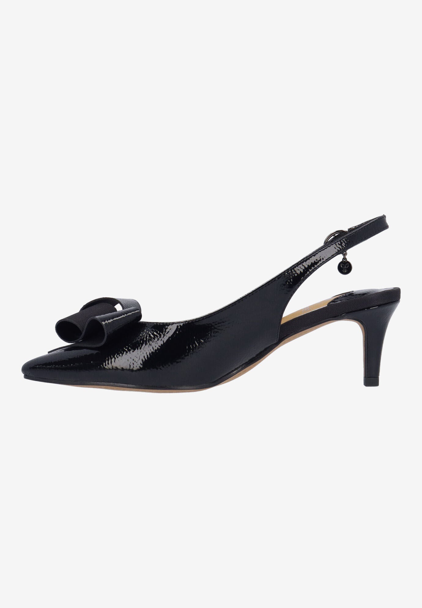 Delara Sling Back Pump, BLACK, alternate image number 4