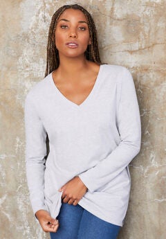 Plus Size Long Sleeve Cotton Shirts