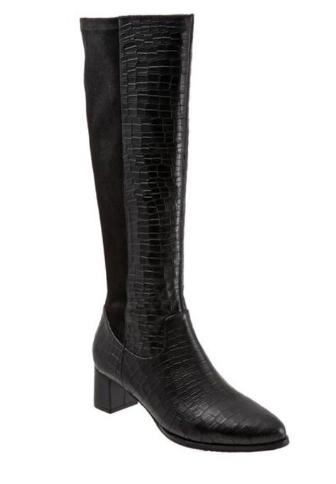 Kirby Boot , BLACK CROCO, hi-res image number null