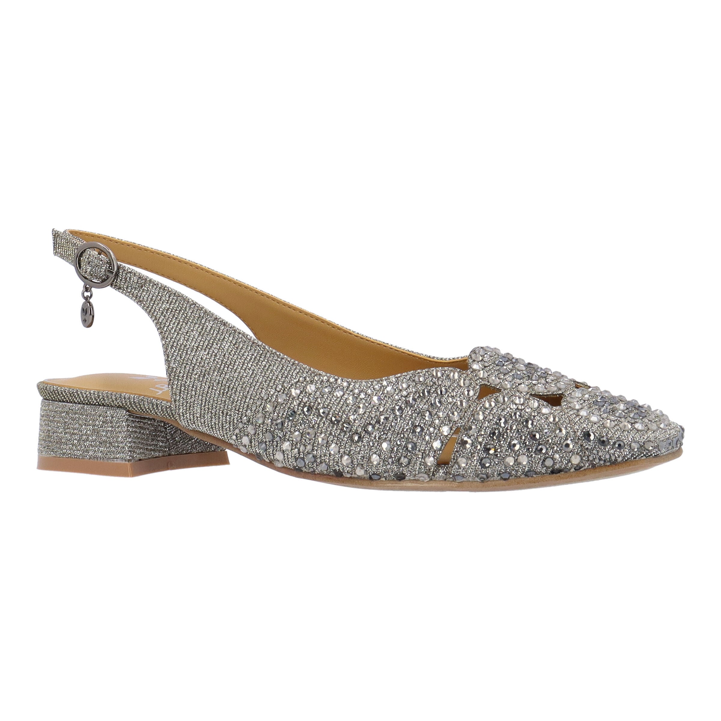 Nicolette Slingback Pump, PEWTER, hi-res image number 0