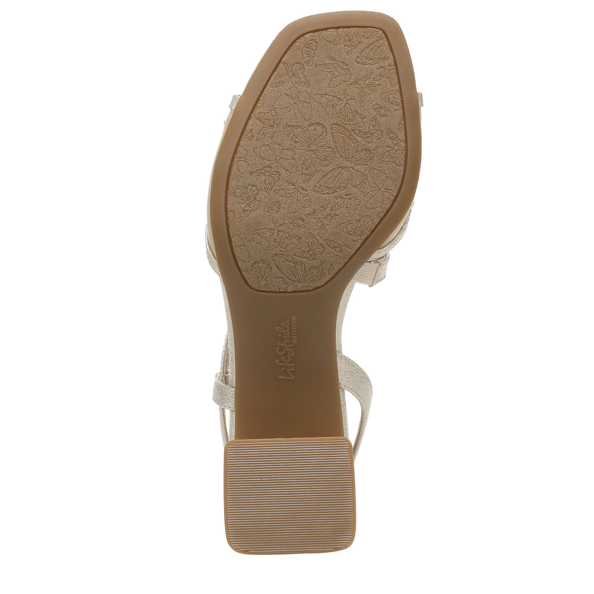 Cheyenne Slingback Sandal, PLATINO GOLD, alternate image number 7