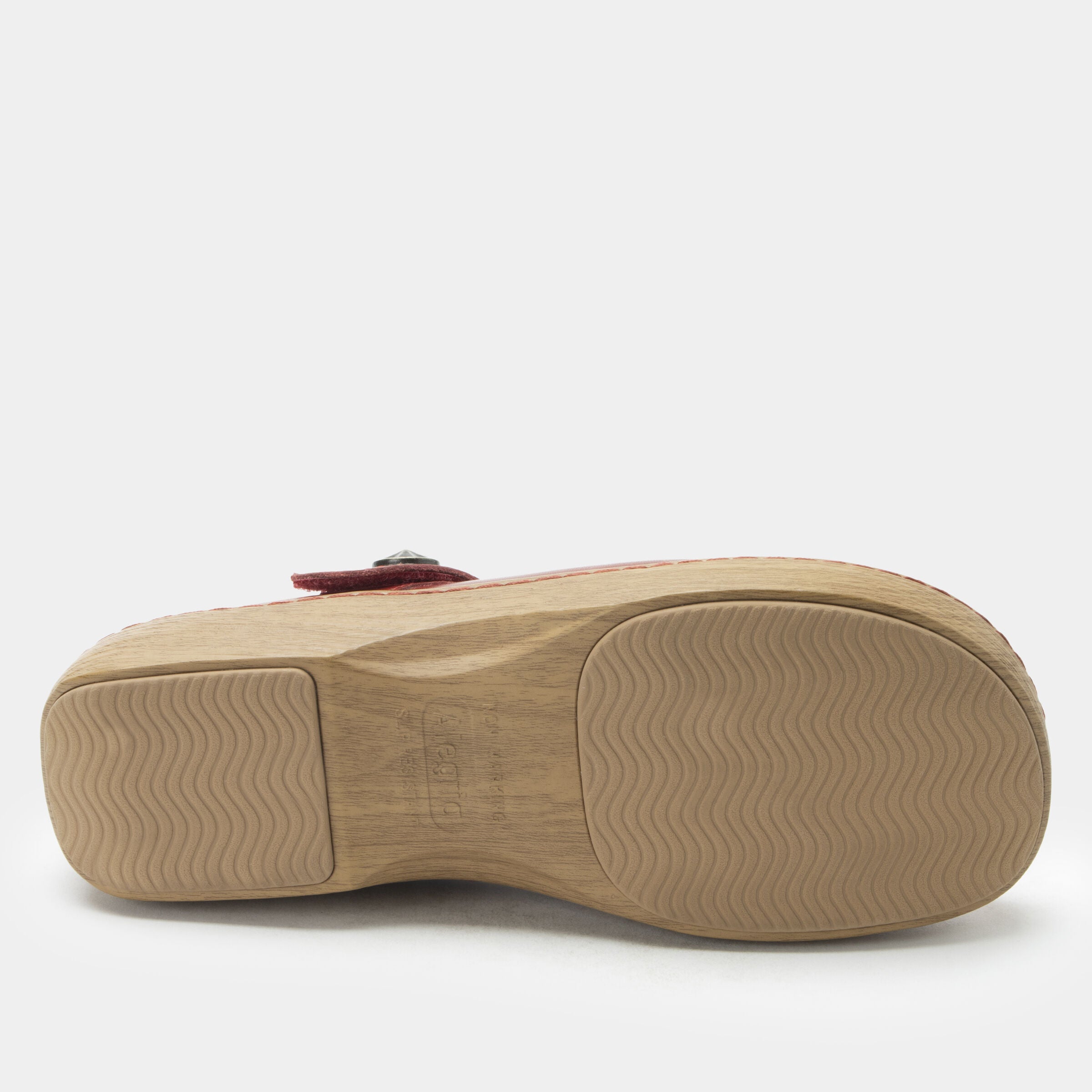Onika Wood Grain Mary Jane Shoe, RED, on-hover image number 1