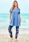 Placement-Print Legging, , alternate image number null