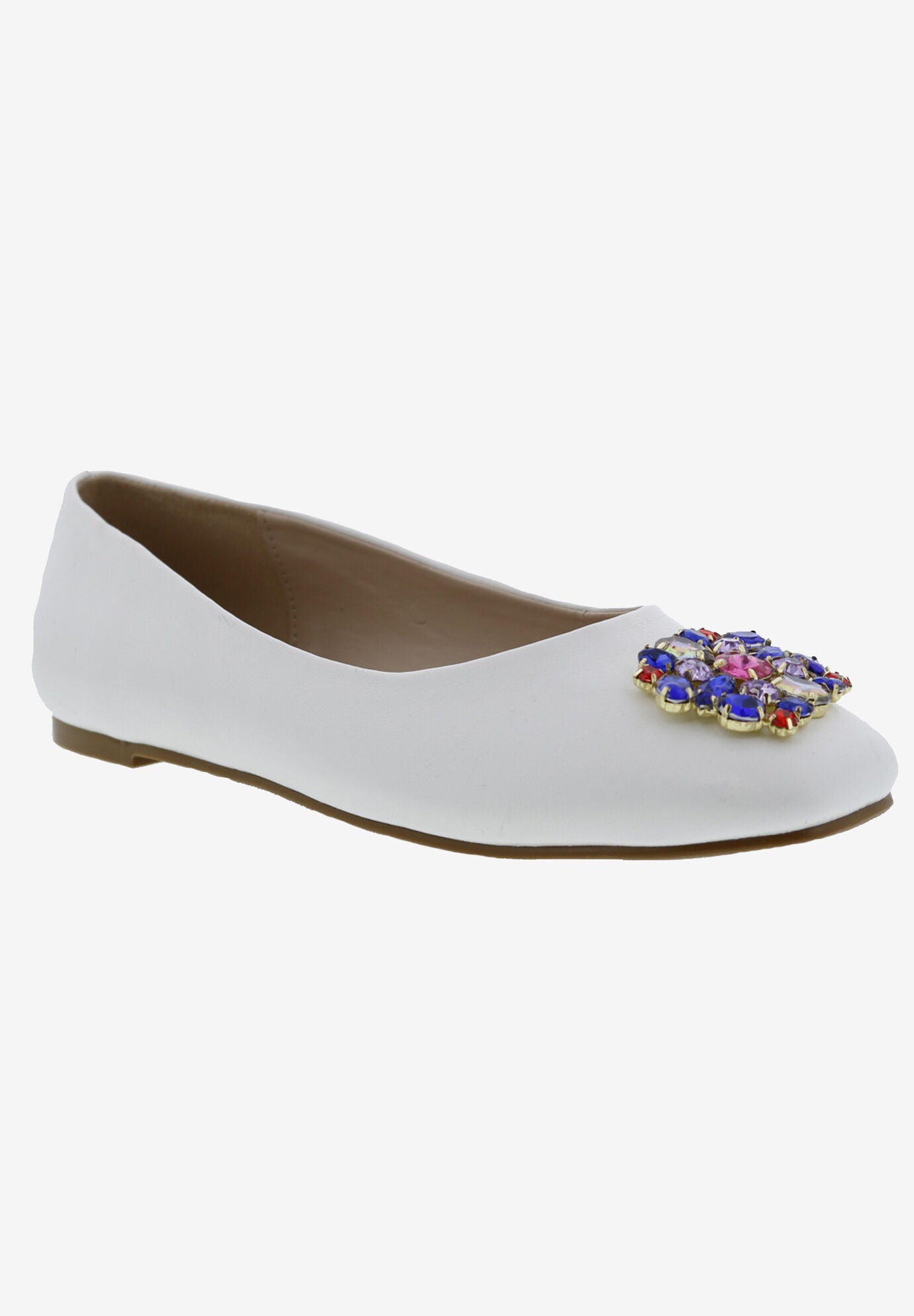 Sybil Flat, WHITE SMOOTH, hi-res image number 0