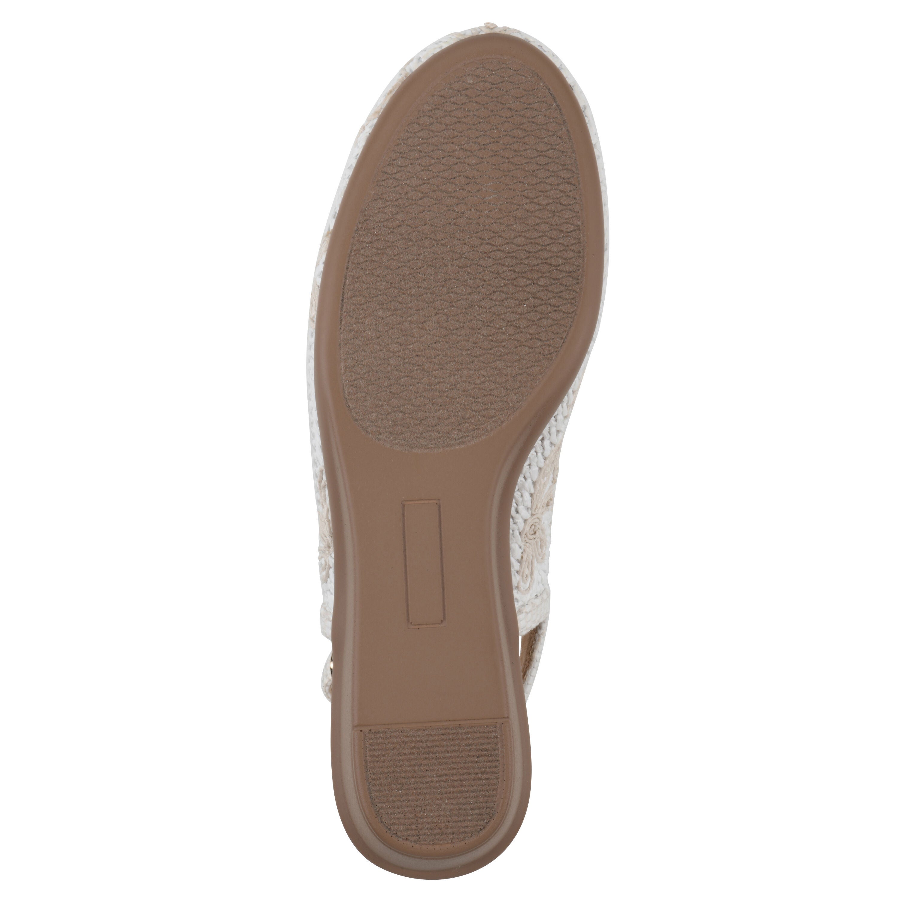 Boris Slingback Wedge, WHITE FABRIC, alternate image number 5