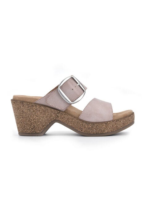 white mountain copious women's clog sandals