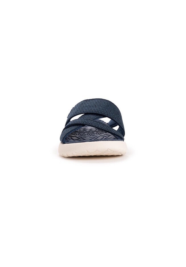Women'S Sassy Cross-Over Slide Sandal, , alternate image number null