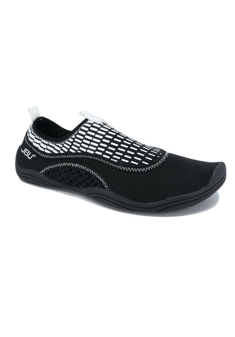Fin Water Ready Water Shoe, BLACK WHITE PRINT, hi-res image number null
