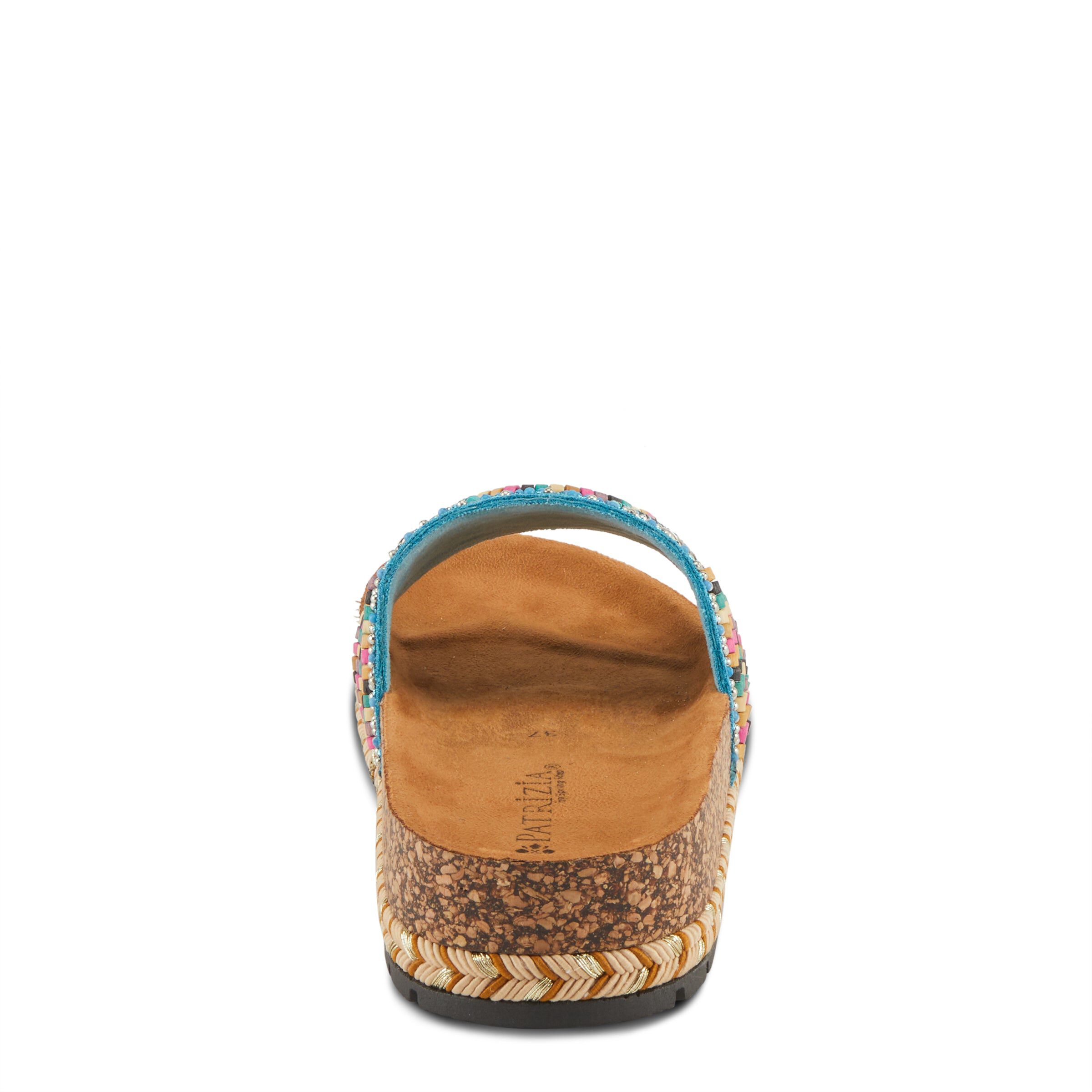 Swirla Slide Sandal, TURQUOISE MULTI, on-hover image number 1