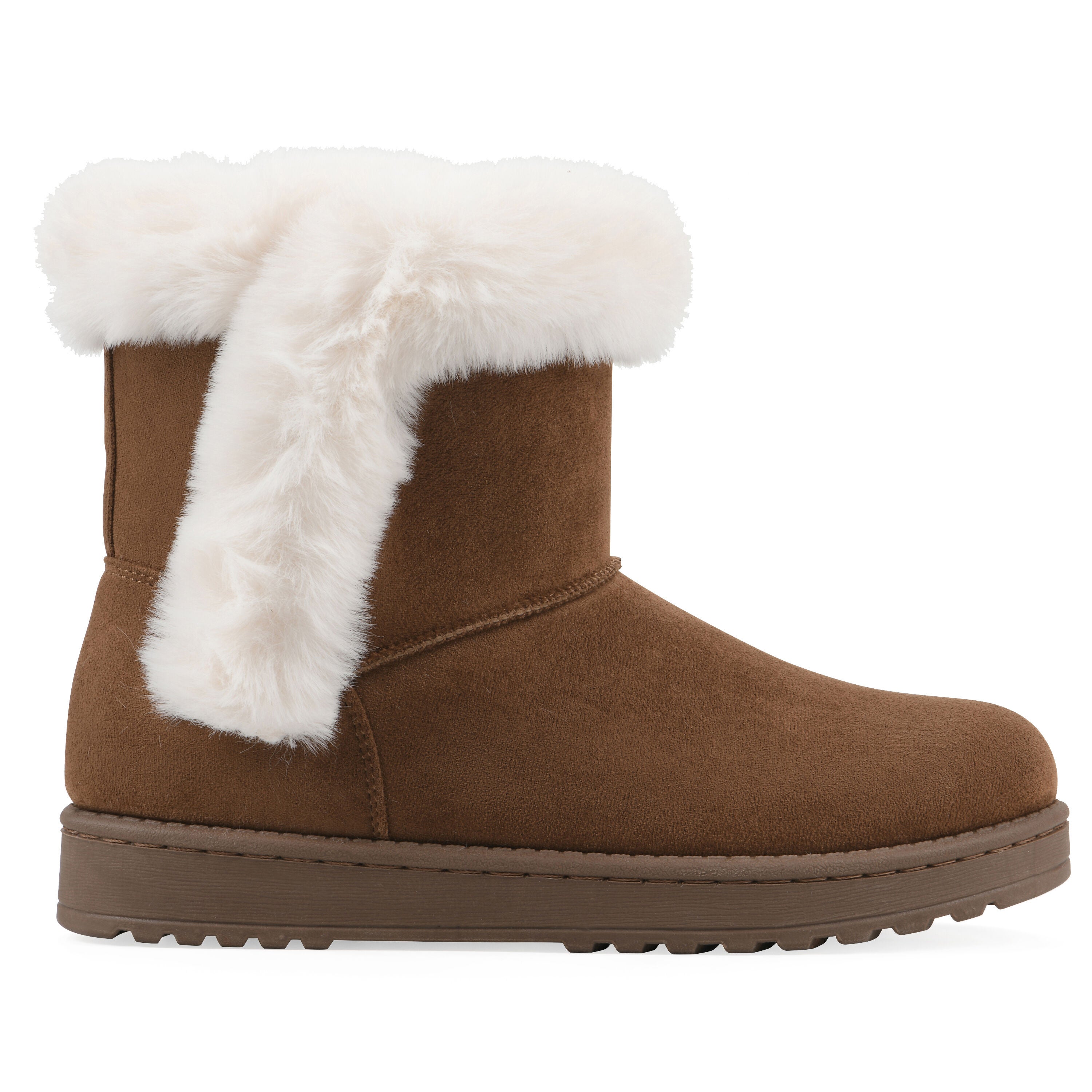 Incher Faux Fur-Lined Bootie, CHESTNUT, alternate image number 2