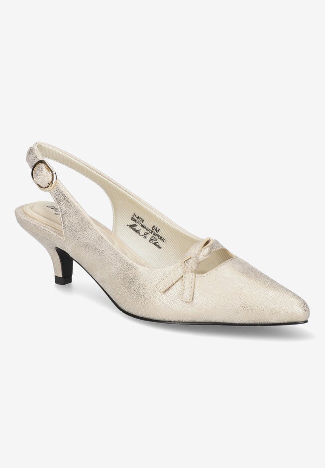 Emerin Pump, SOFT GOLD METALLIC, hi-res image number 0