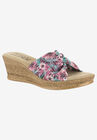 Dinah Tuscany Sandal   , MULTI ROSE FLORAL, hi-res image number null