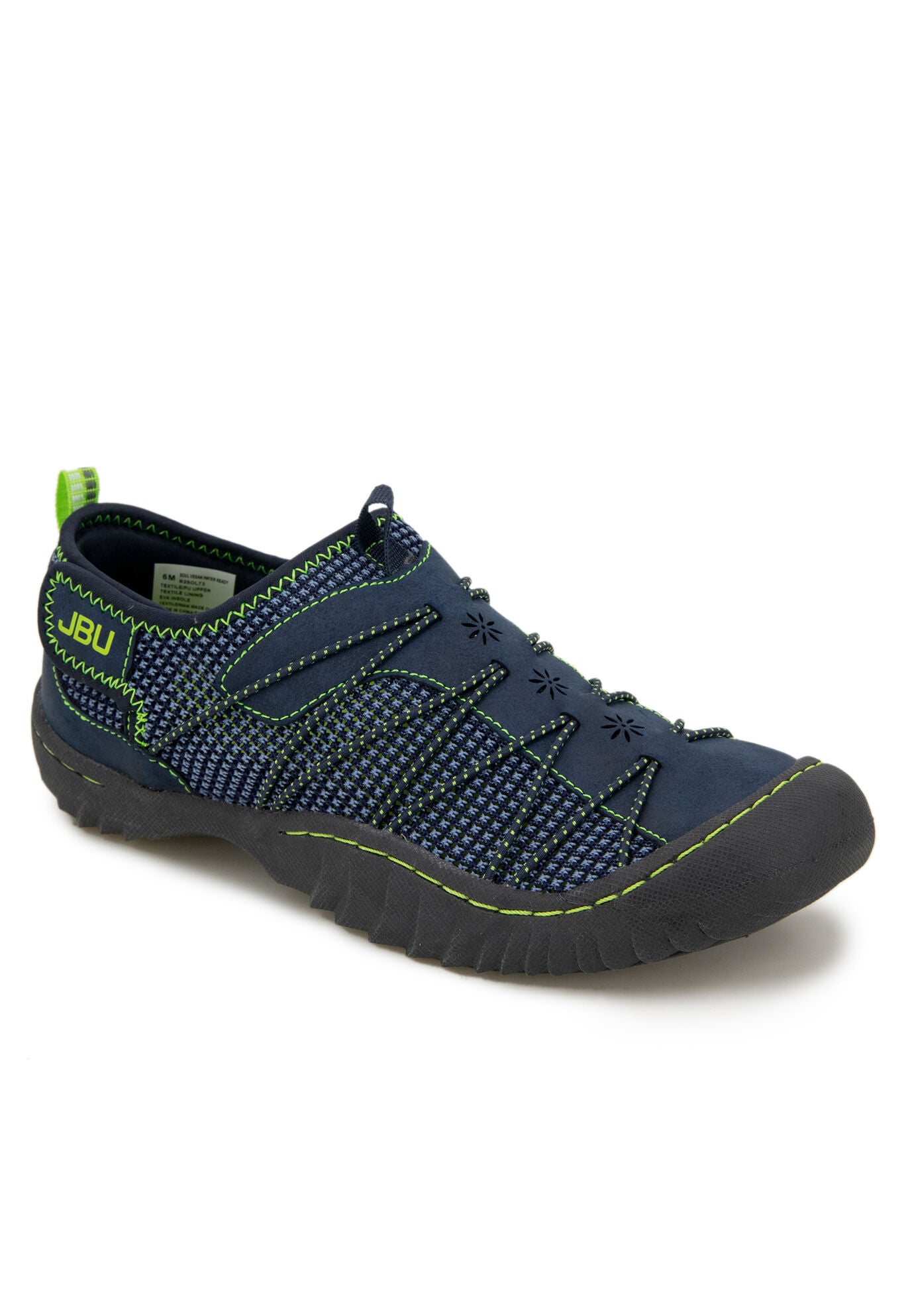 Soul Vegan Water Ready Flat, NAVY KIWI, hi-res image number 0