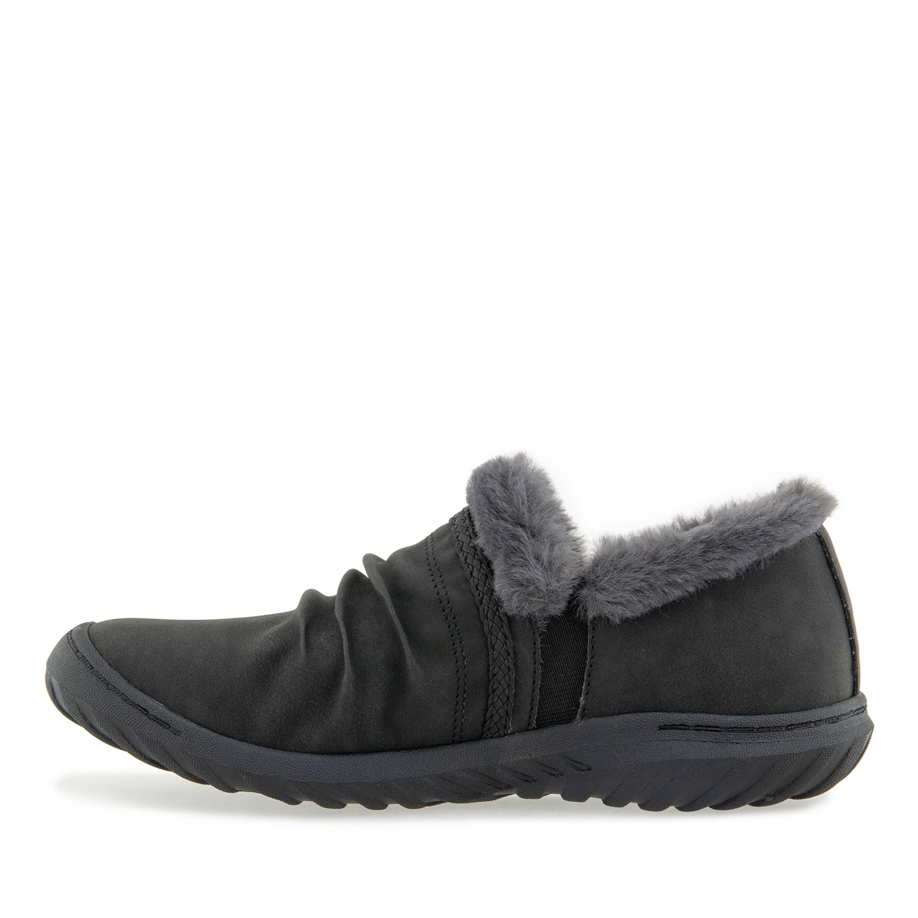 Reese Water Resistant Closed Casual Flat, BLACK, alternate image number 3