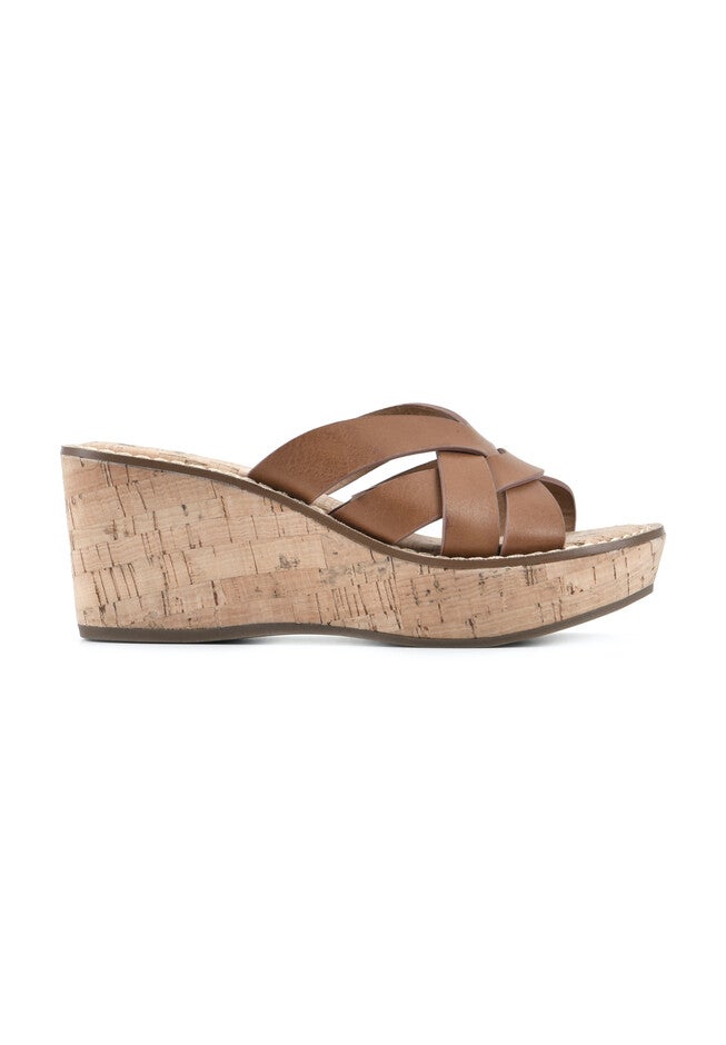 White Mountain Samwell Platform Wedge Sandal, , alternate image number 4