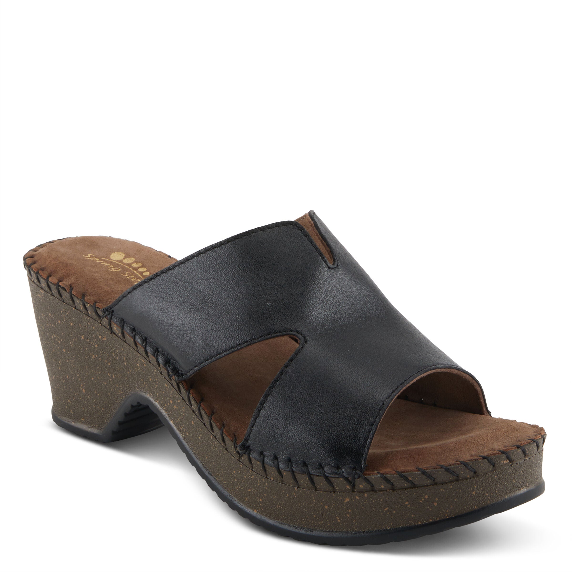 Deltana-Smooth Sandal, BLACK, hi-res image number 0