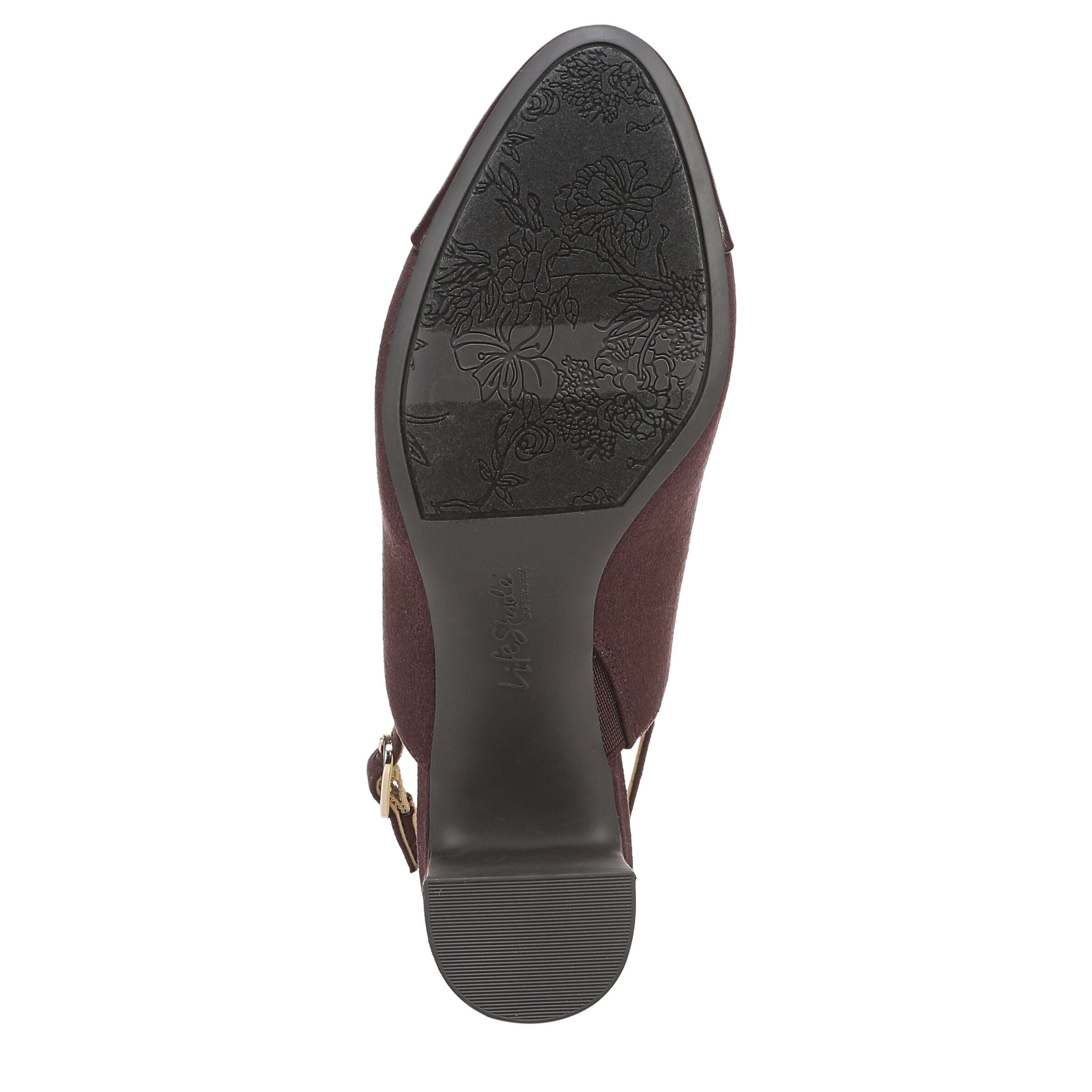 Tessa Slingback Pump, CHOCOLATE PLUM, alternate image number 7