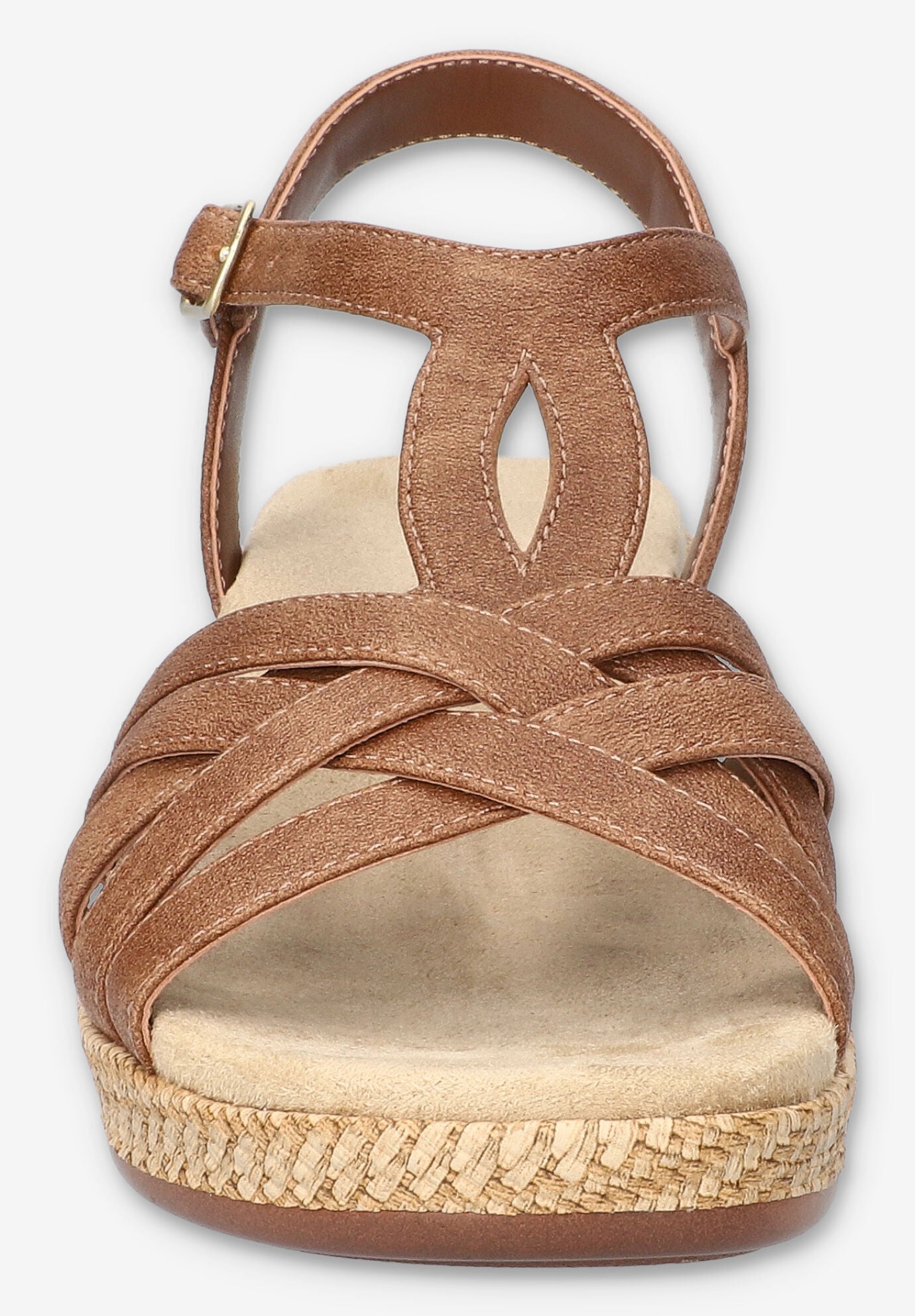 Lua Wedge Sandal, TAN, on-hover image number 1