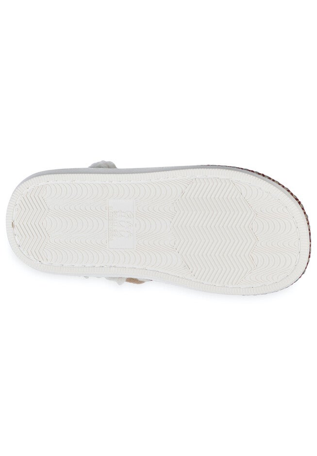 Faux Wool Felted Ankle Boot Slippers, , alternate image number 3