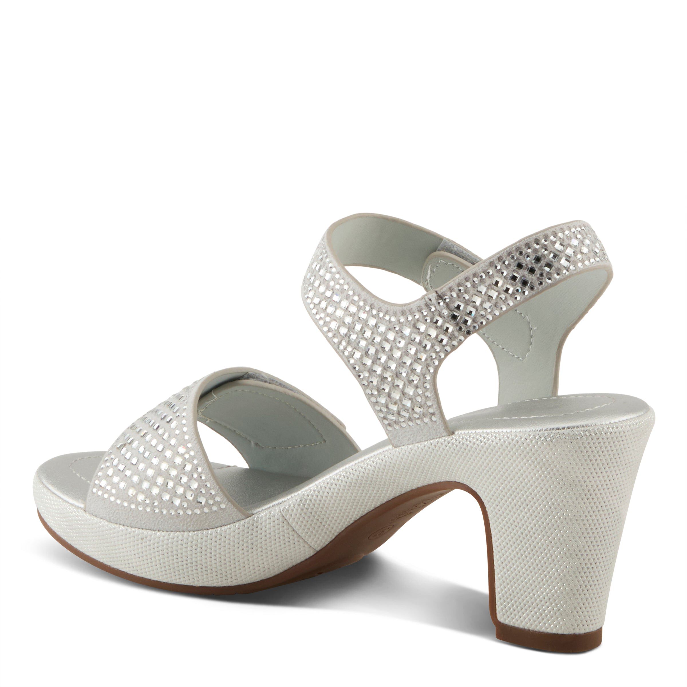 Shine Slingback Sandal, SILVER, alternate image number 6
