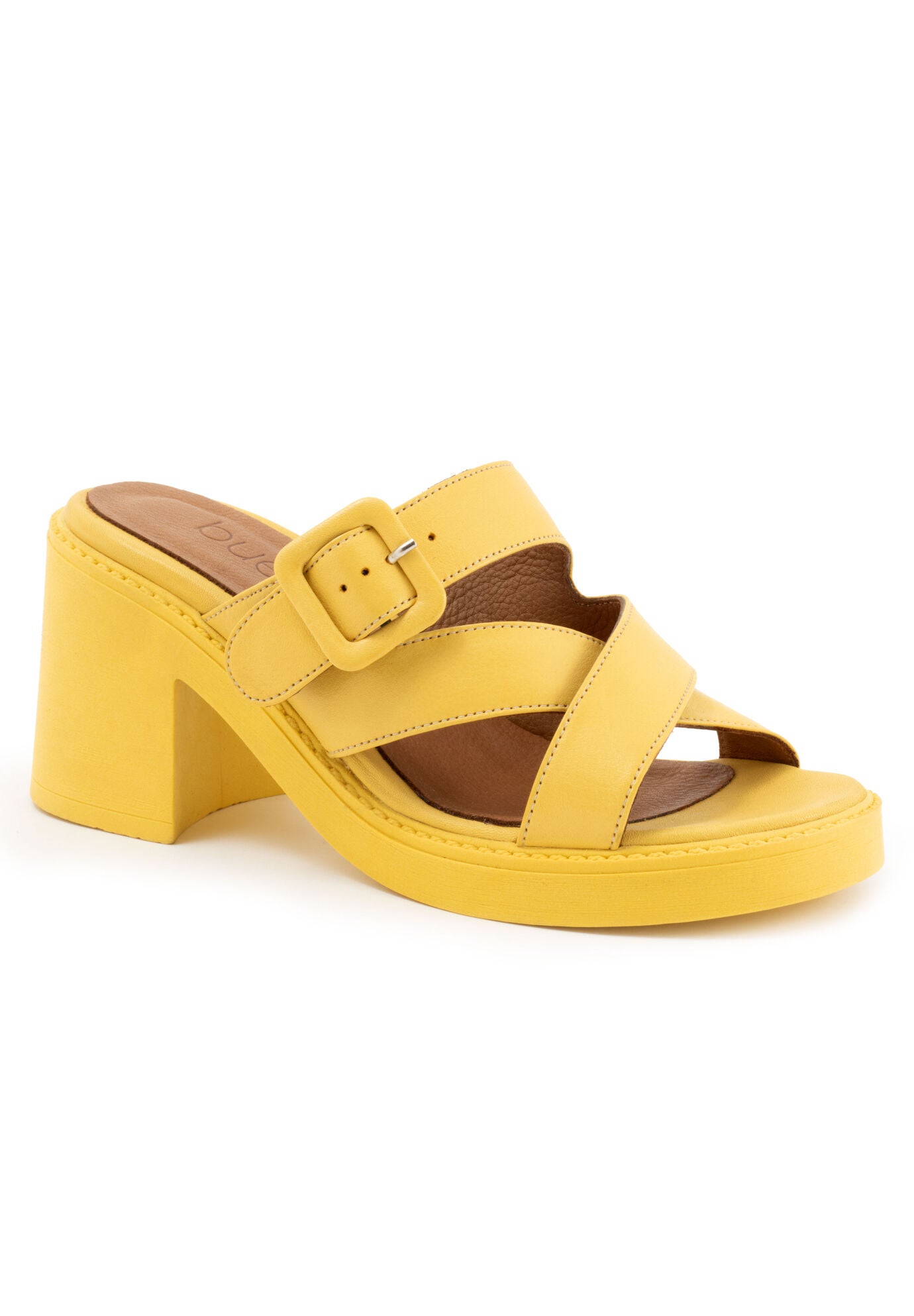 Milan Heeled Sandal, YELLOW, hi-res image number 0