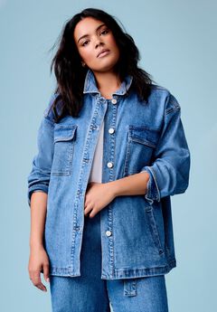 Denim Utility Jacket