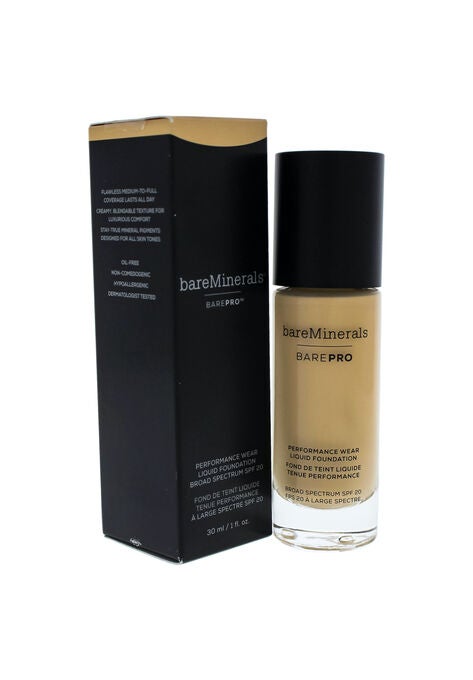 Barepro Performance Wear Liquid Foundation Spf 20 1 Oz, SHELL, hi-res image number null