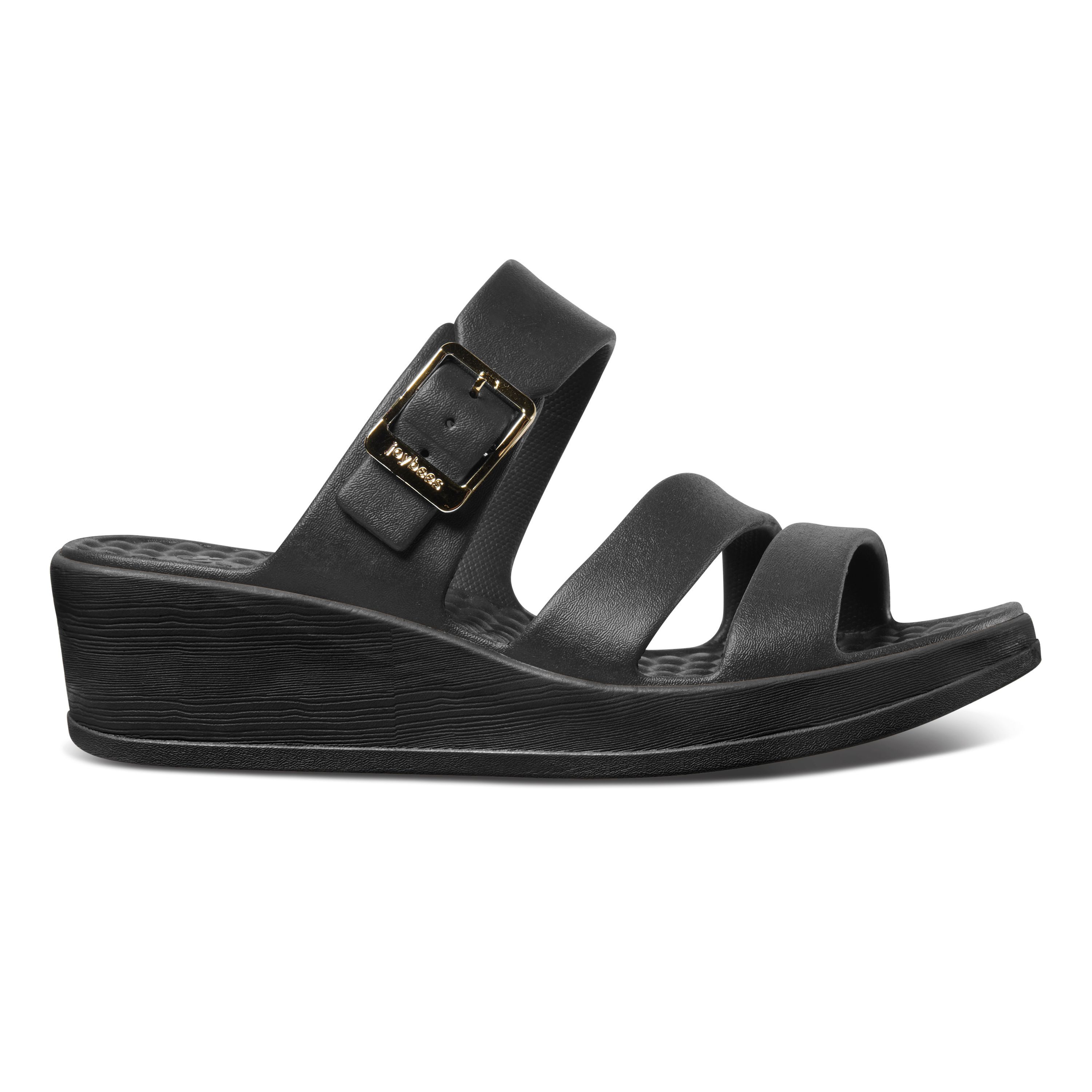 Soleil Wedge, BLACK, alternate image number 2