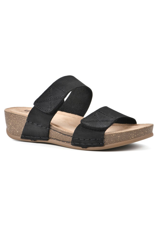 Fervent Casual Sandal, BLACK NUBUCK, hi-res image number null