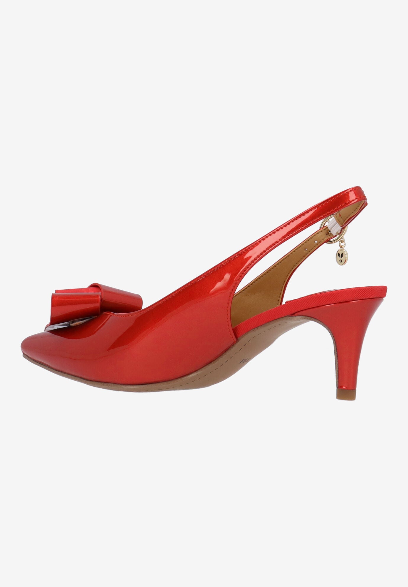 Delara Sling Back Pump, RED, alternate image number 5