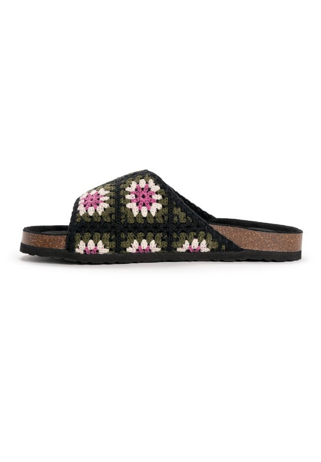 Women'S Gigi Crochet Slide Sandal, , alternate image number null