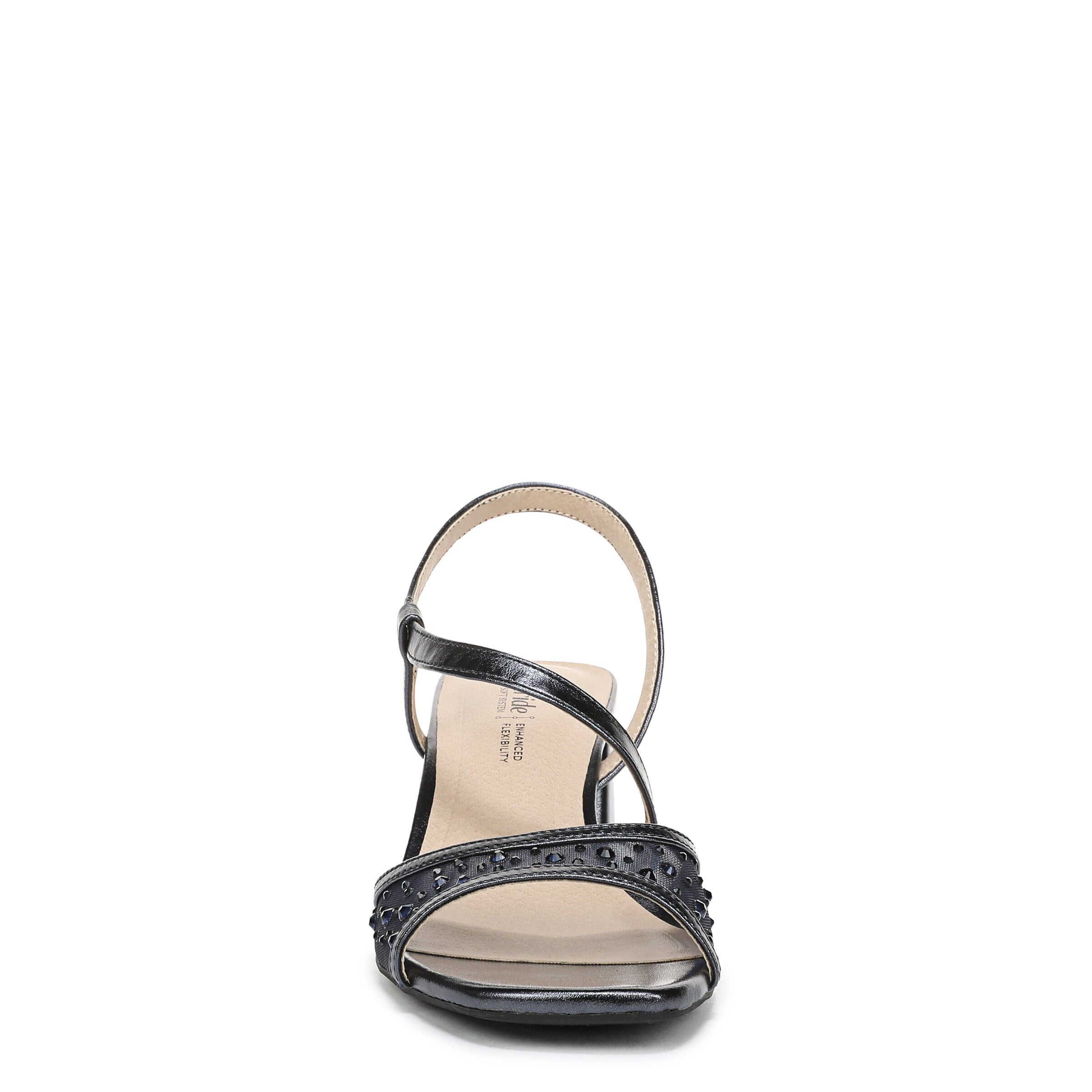 Cheyenne Slingback Sandal, LUX NAVY, alternate image number 4