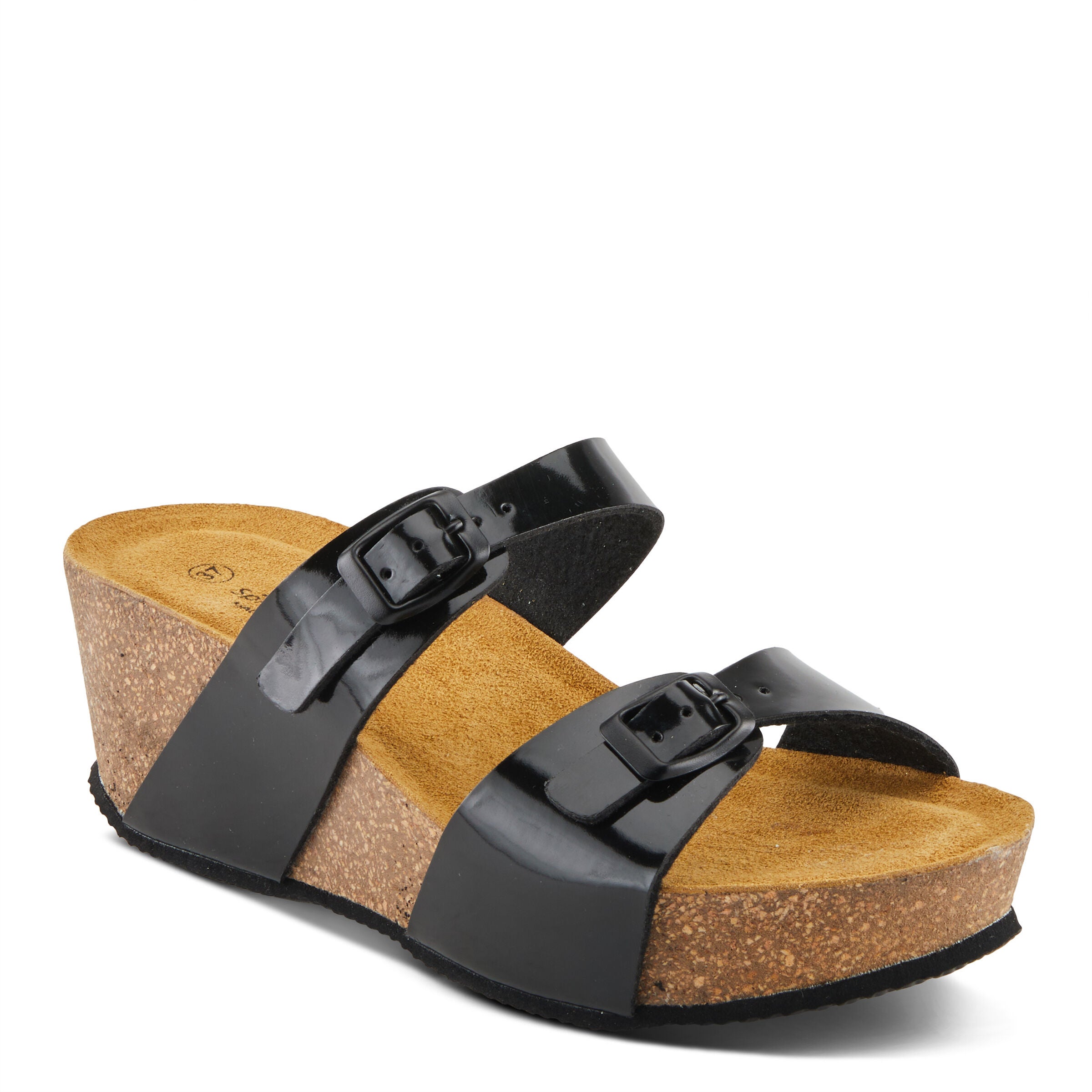 Bynum Sandal, BLACK PATENT, hi-res image number 0