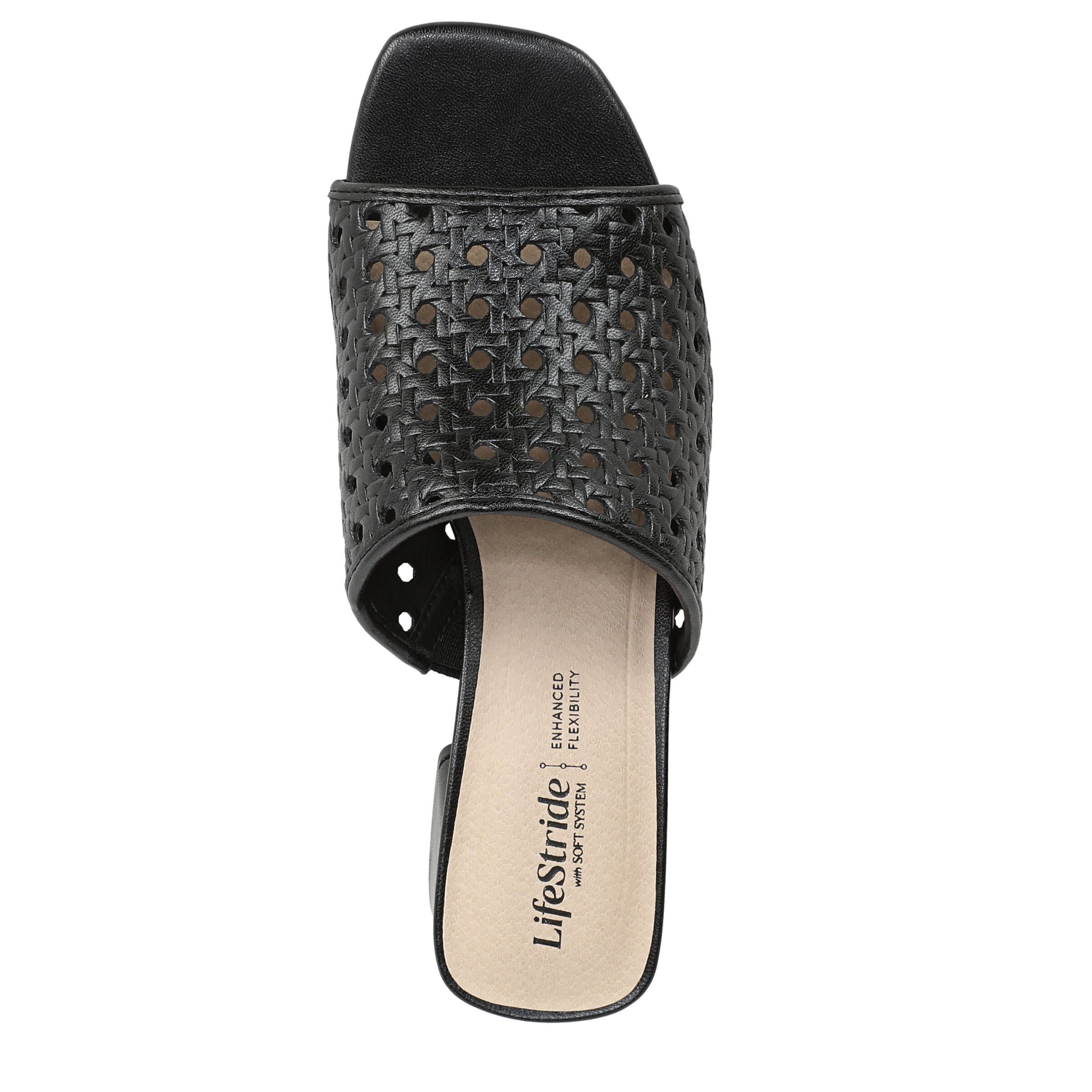 Colette 3 Slide Sandal, BLACK, alternate image number 6