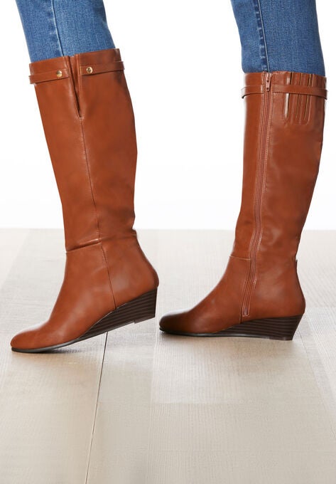 The Ellington Wide Calf Boot, , alternate image number null