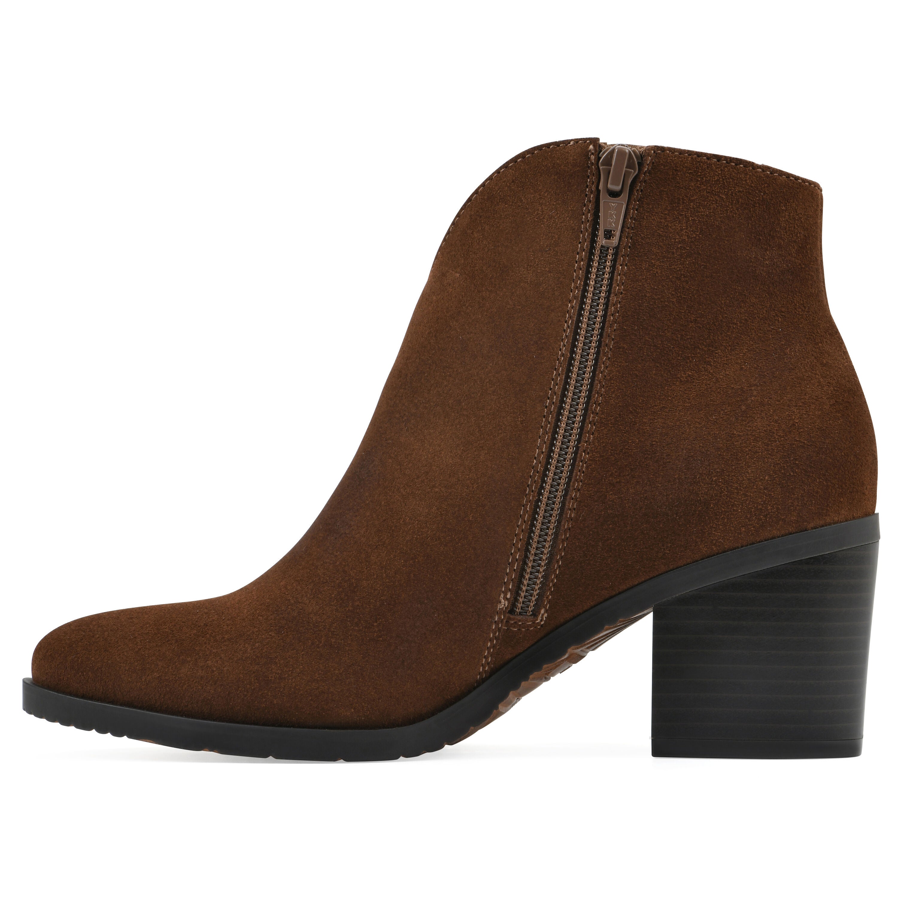 Tattle Heeled Bootie, HAZEL SUEDE, alternate image number 3