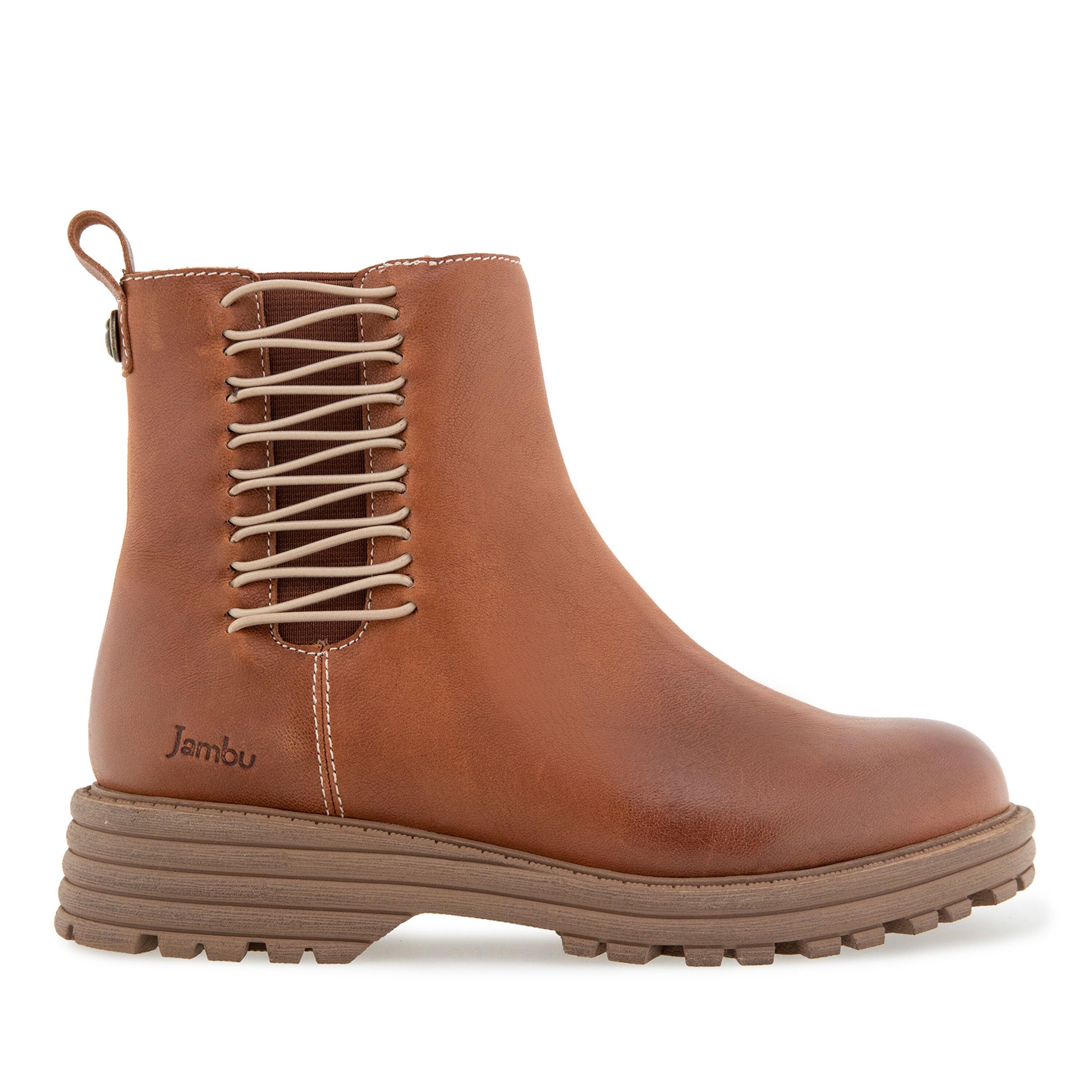 Iren Water Resistant Casual Boot, COGNAC, alternate image number 2