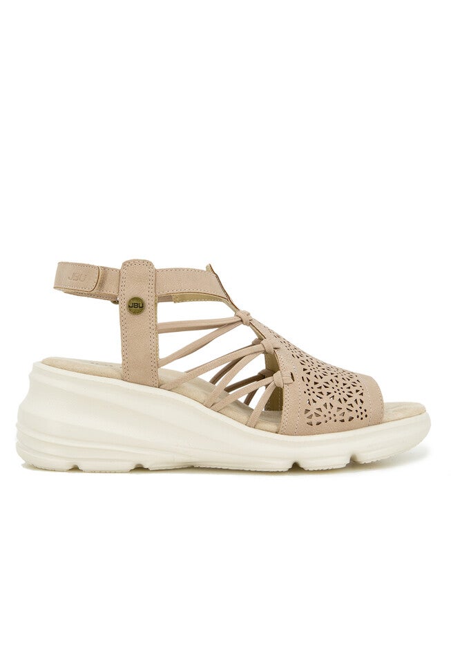 Water Lily Wedge Sandal, , alternate image number null