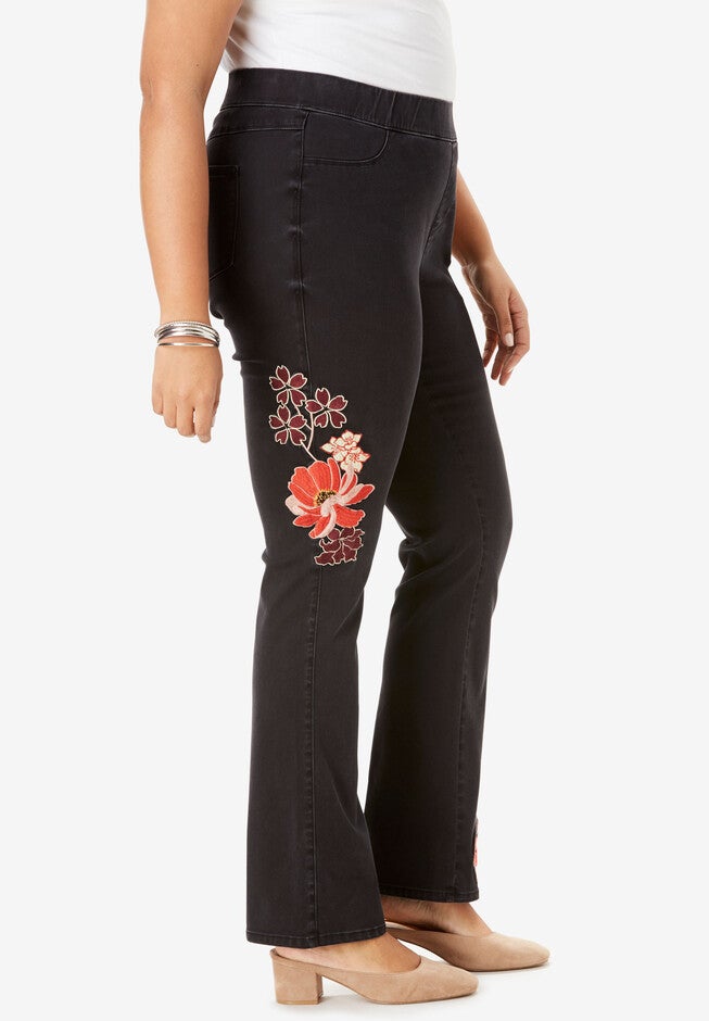 The Bootcut No-Gap Jean by Denim 24/7®, , alternate image number null