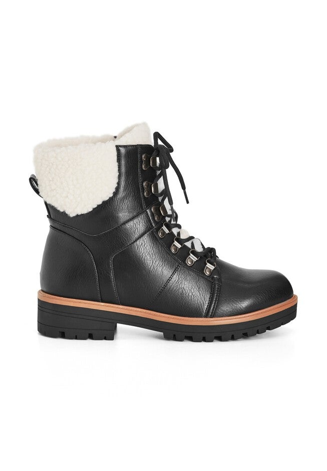 Gina Ankle Lace Up, BLACK, on-hover image number null