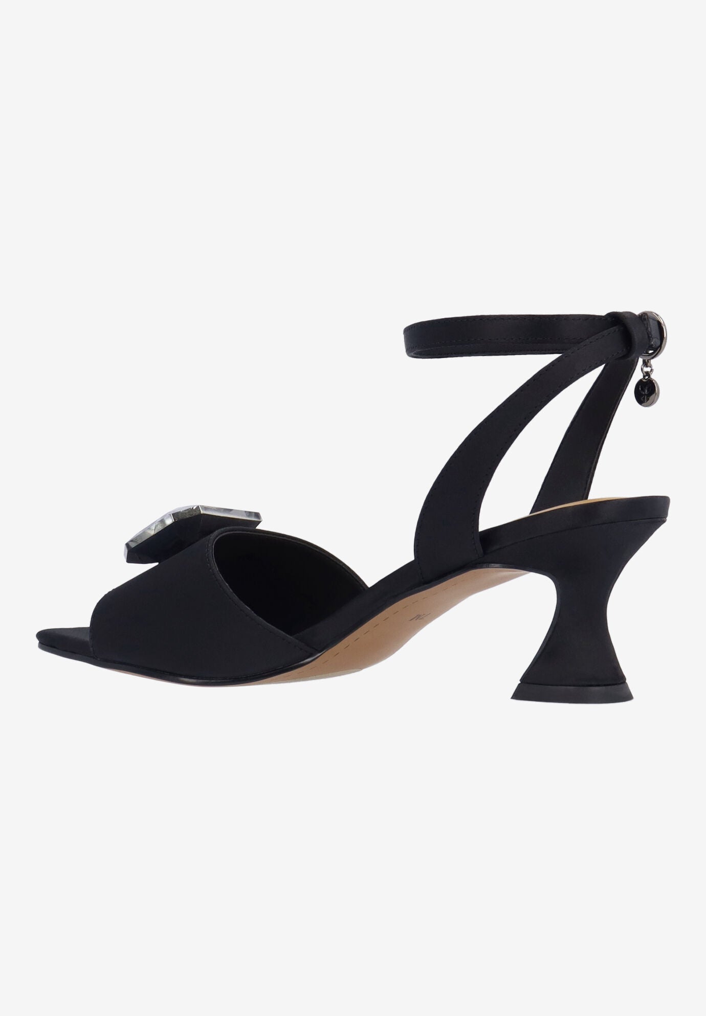Nickee Ankle Strap Sandal, BLACK, on-hover image number 1